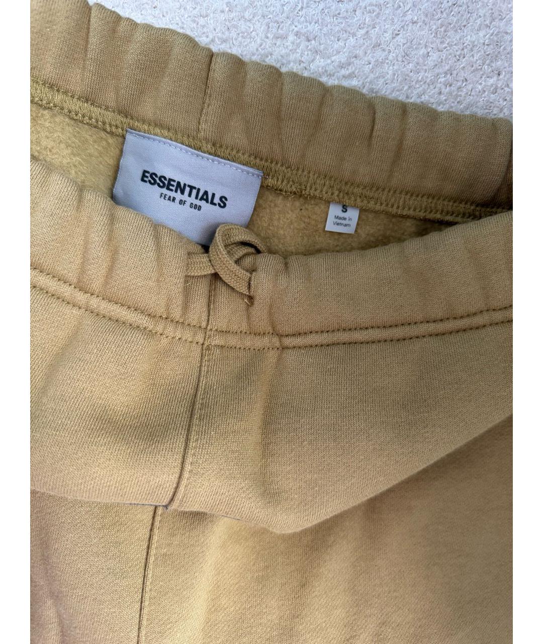 FEAR OF GOD ESSENTIALS Горчичные повседневные брюки, фото 5