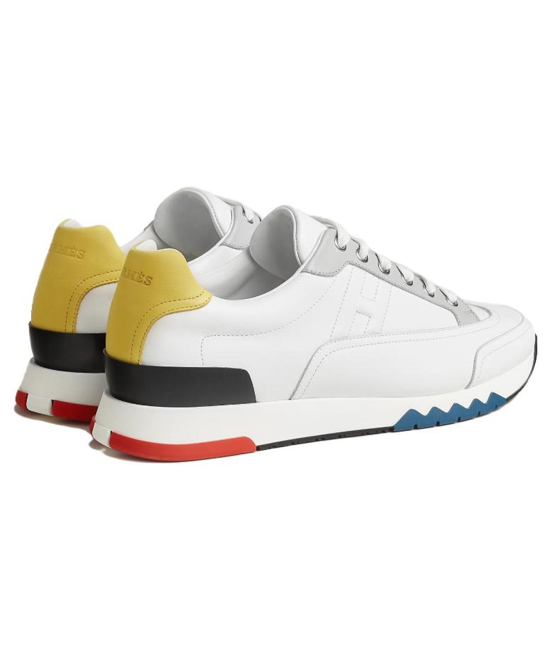 HERMES Мульти кожаные низкие кроссовки / кеды, фото 3