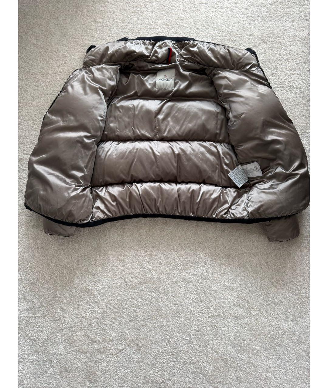 MONCLER Бежевый пуховик, фото 3