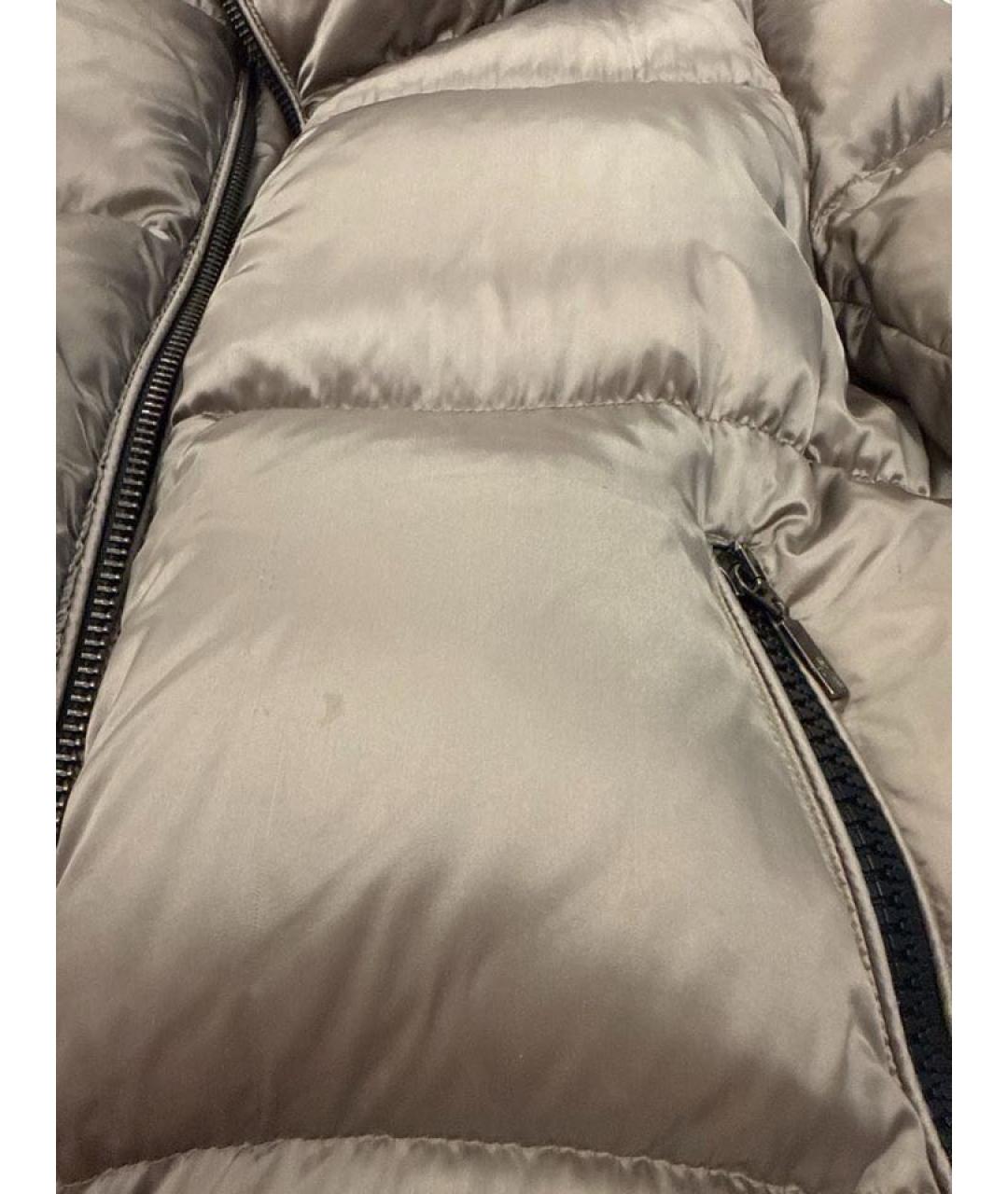 MONCLER Бежевый пуховик, фото 7