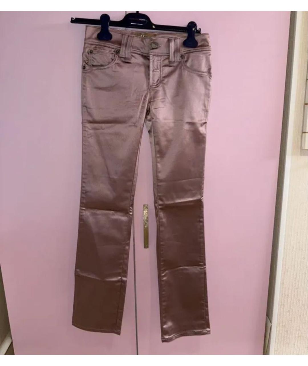 JOHN GALLIANO Розовые брюки узкие, фото 6