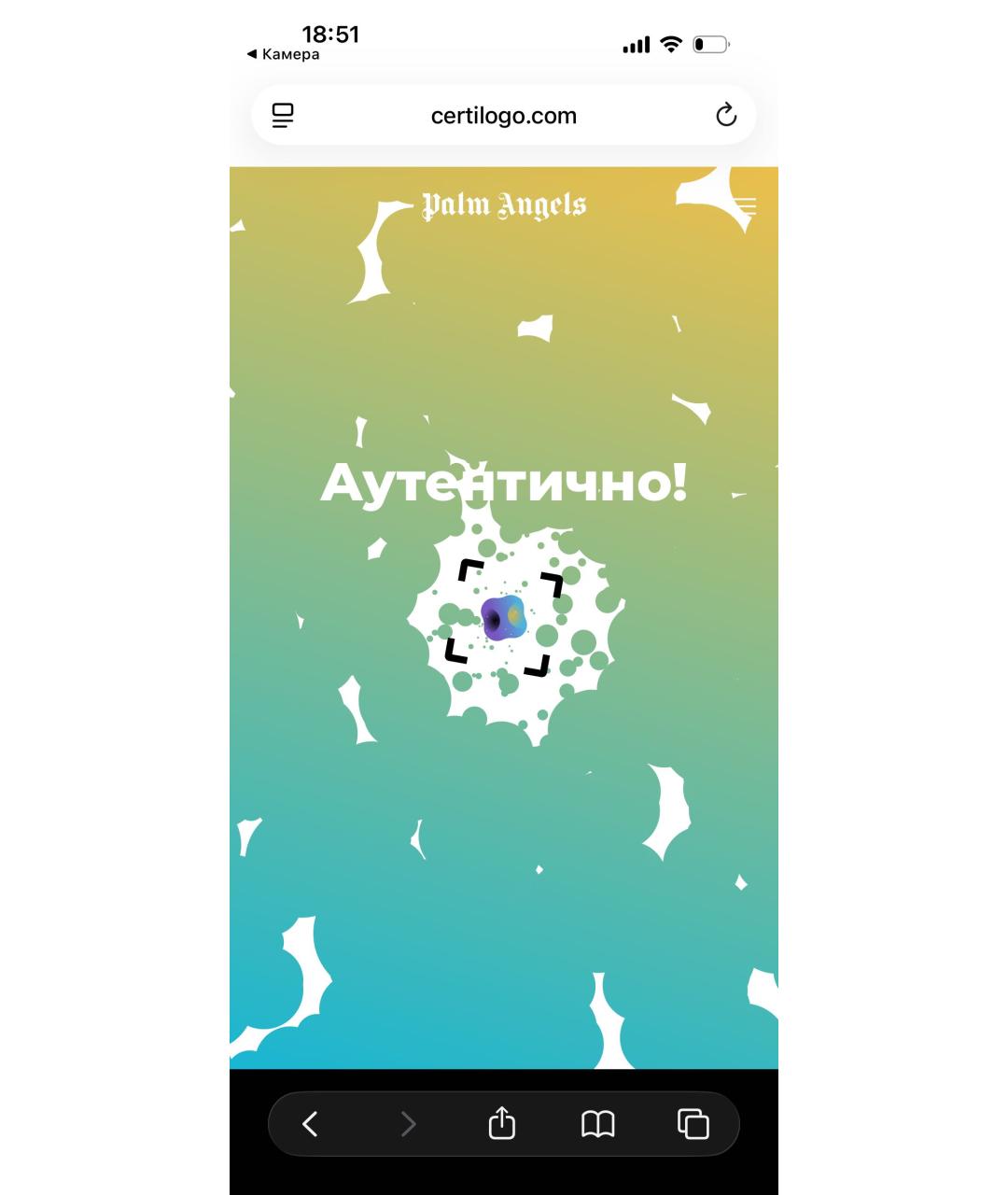 PALM ANGELS Черная хлопковая кепка/бейсболка, фото 8