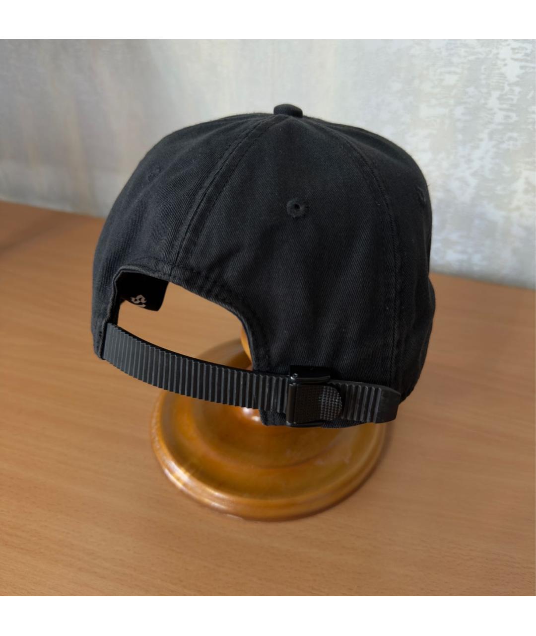 PALM ANGELS Черная хлопковая кепка/бейсболка, фото 3