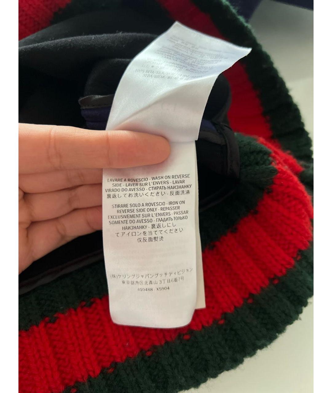 GUCCI Темно-синий джемпер / свитер, фото 5