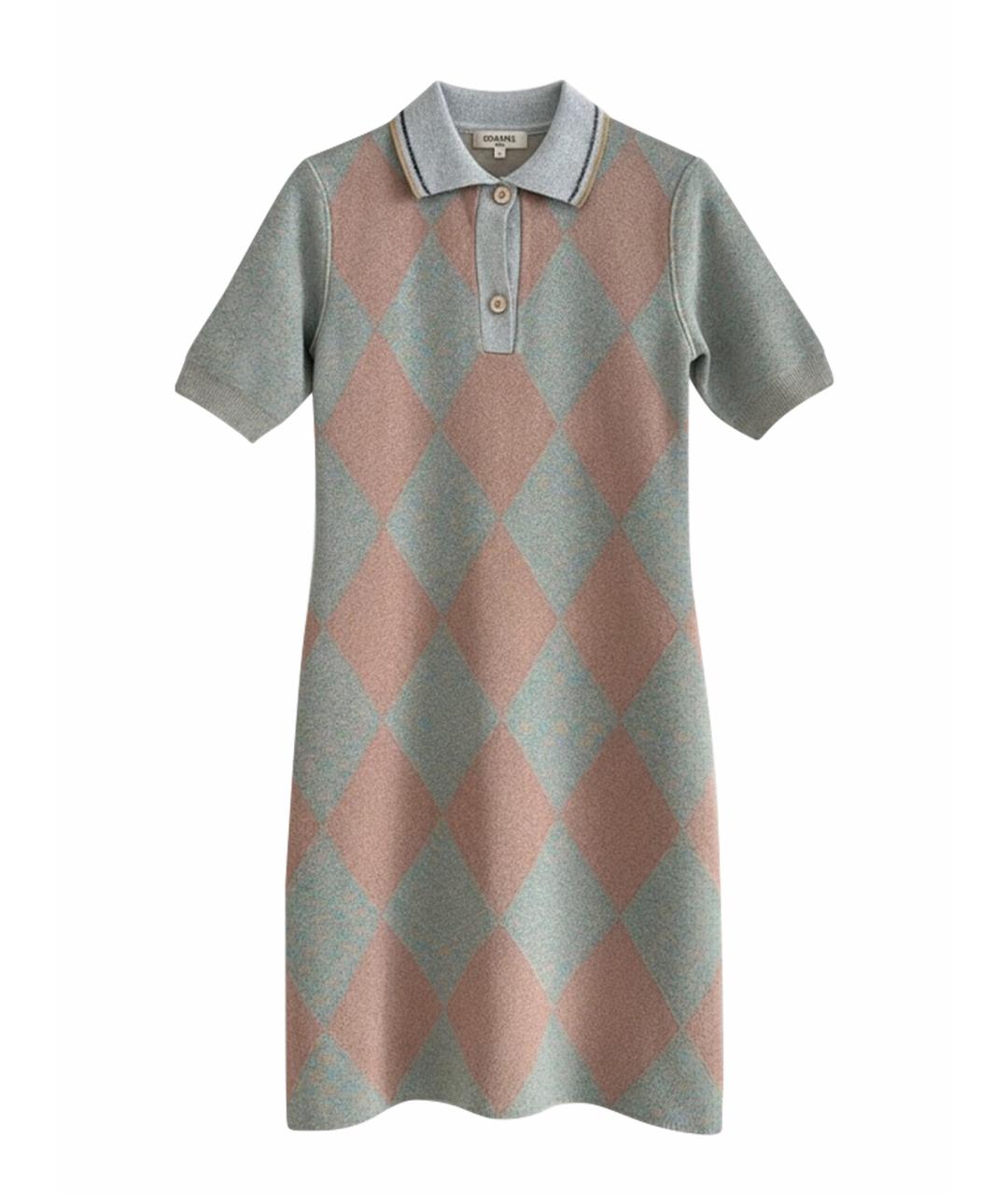 FENDI Бежевое повседневное платье, фото 1