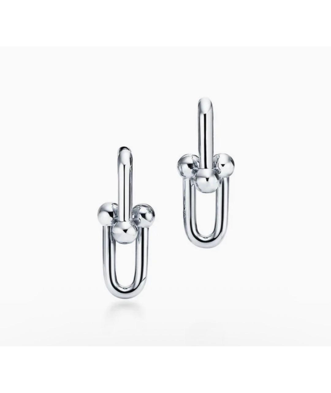 TIFFANY&CO Серебряные серебряные серьги, фото 5