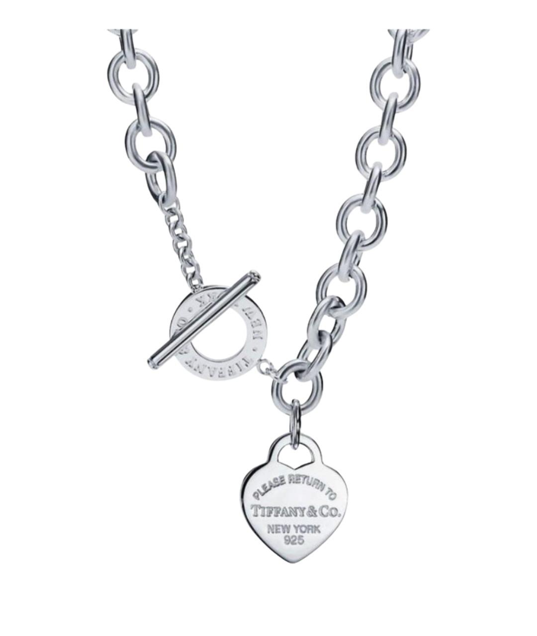 TIFFANY&CO Серебряное серебряное колье, фото 1