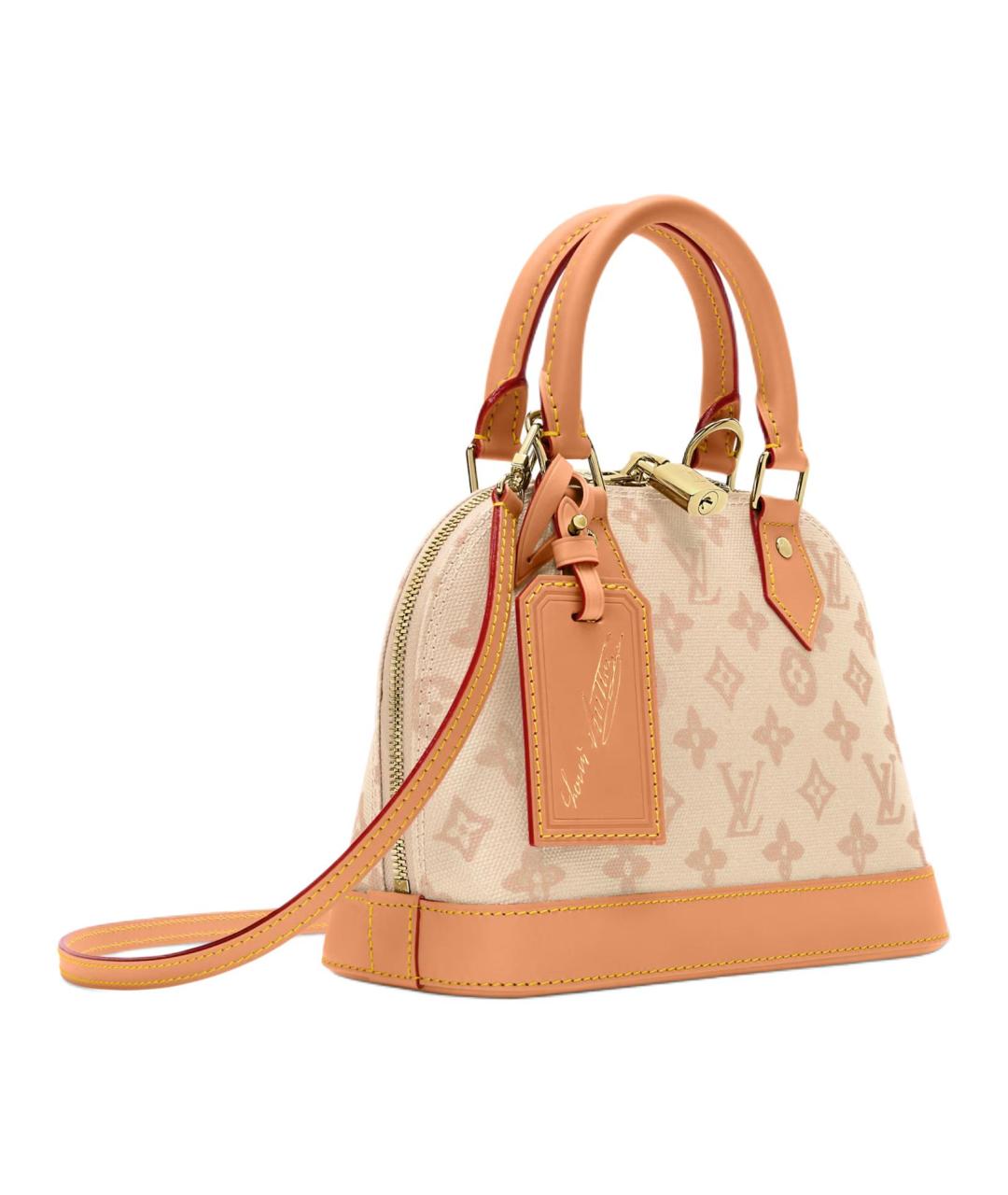 LOUIS VUITTON Бежевая сумка через плечо, фото 2