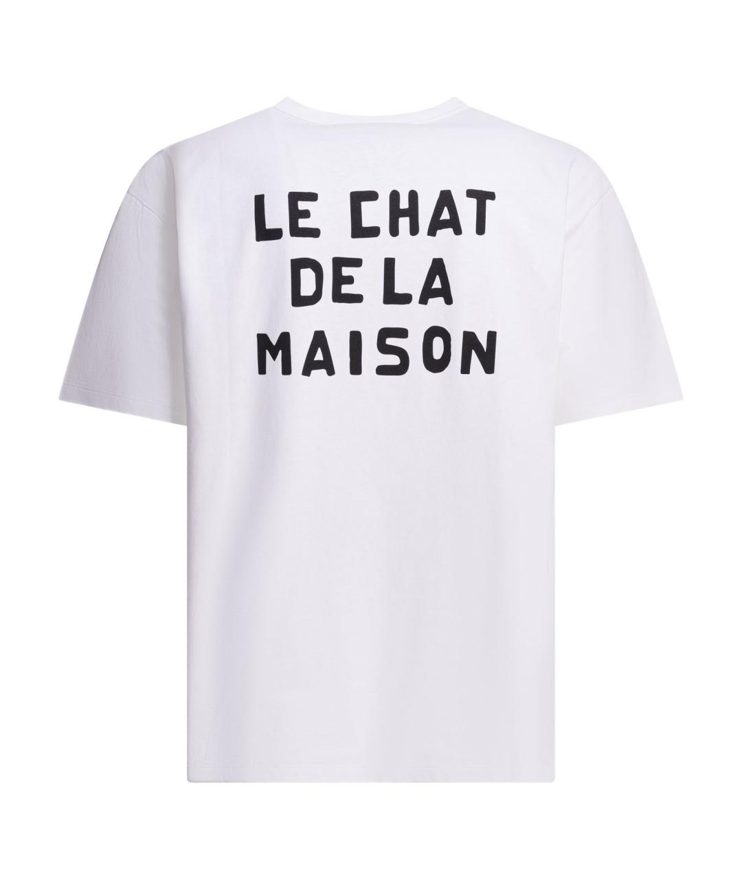 VALENTINO Белая хлопковая футболка, фото 2