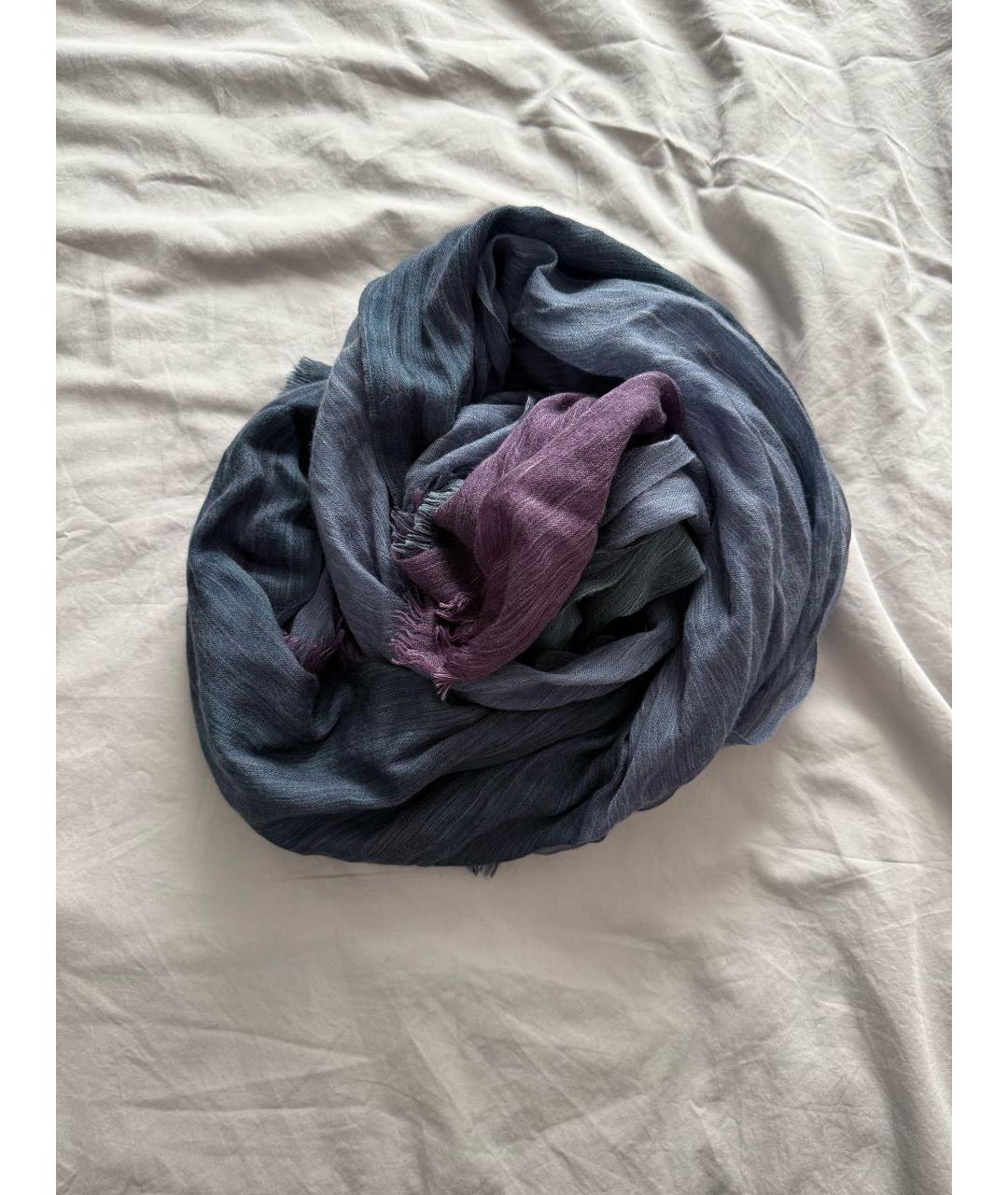 LORO PIANA Мульти кашемировый шарф, фото 2