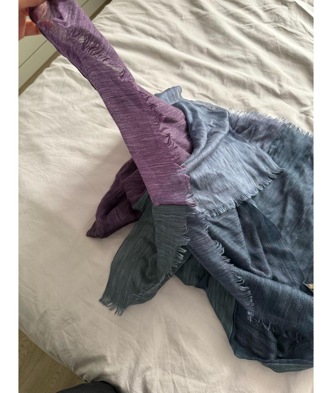 LORO PIANA Мульти кашемировый шарф, фото 6