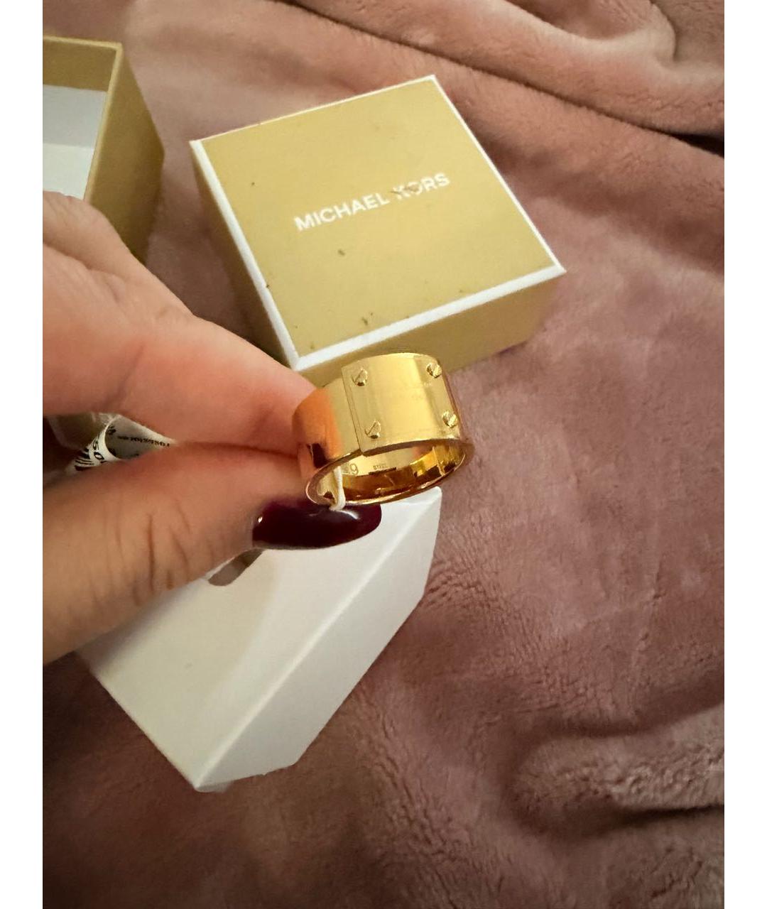 MICHAEL KORS Золотое кольцо, фото 6