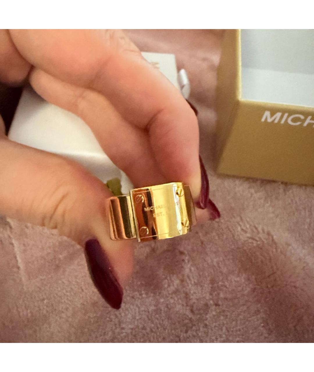 MICHAEL KORS Золотое кольцо, фото 4