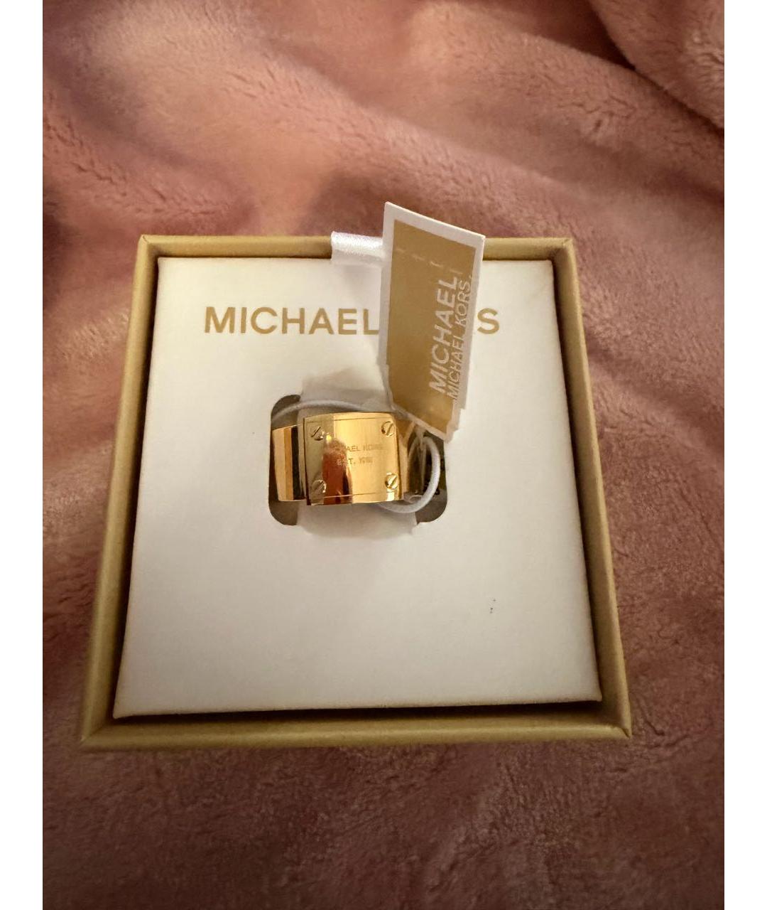 MICHAEL KORS Золотое кольцо, фото 2
