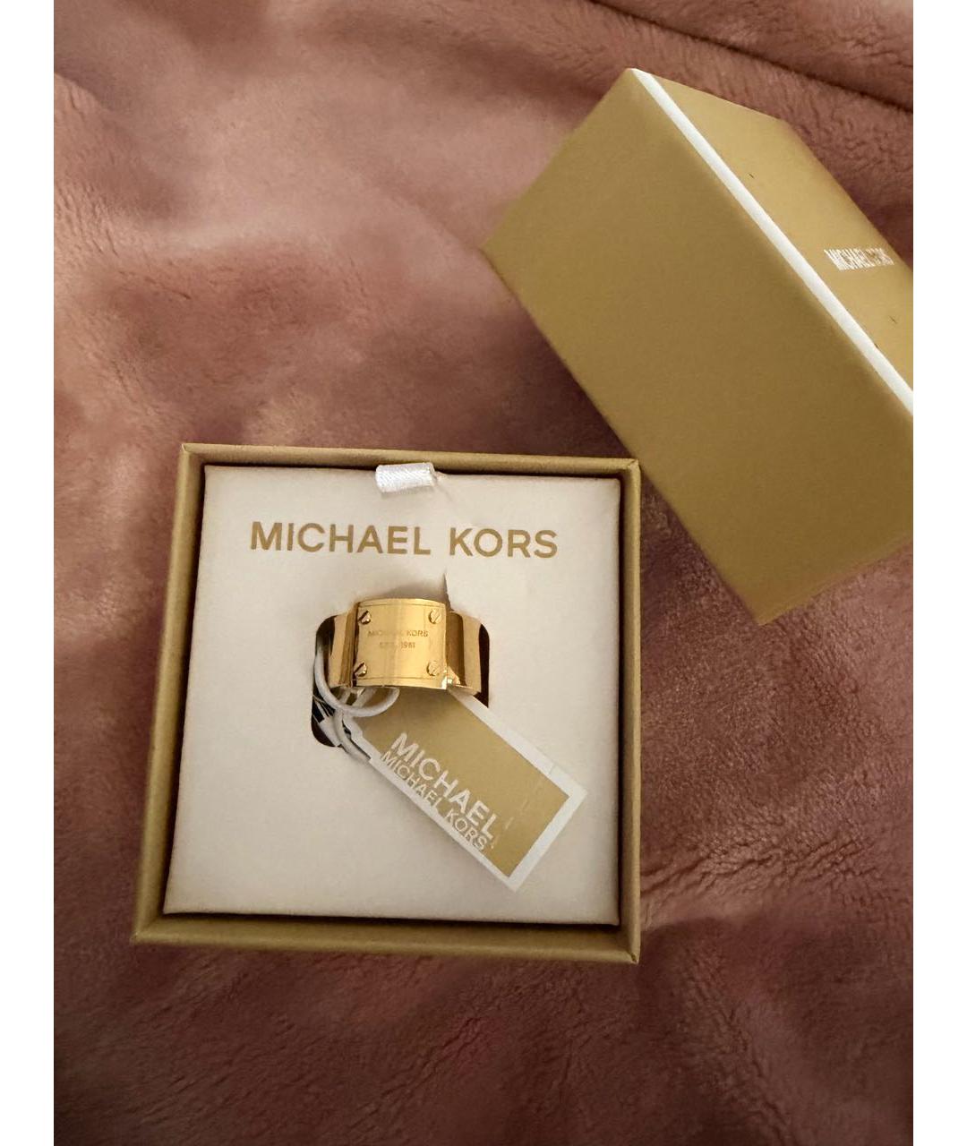 MICHAEL KORS Золотое кольцо, фото 7