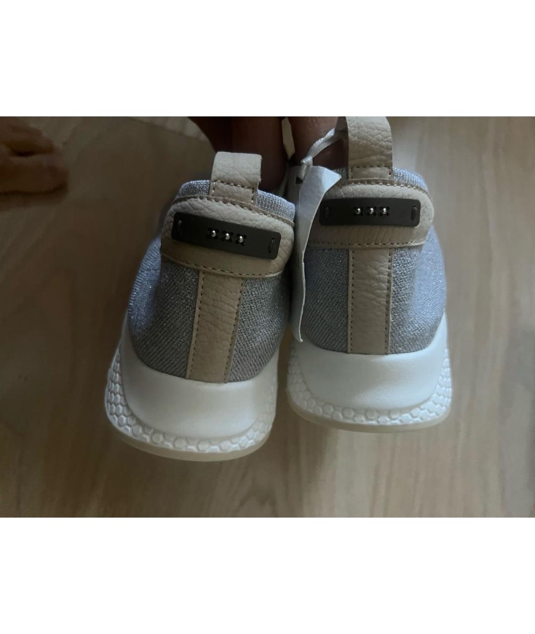 PESERICO Серые текстильные кроссовки, фото 3