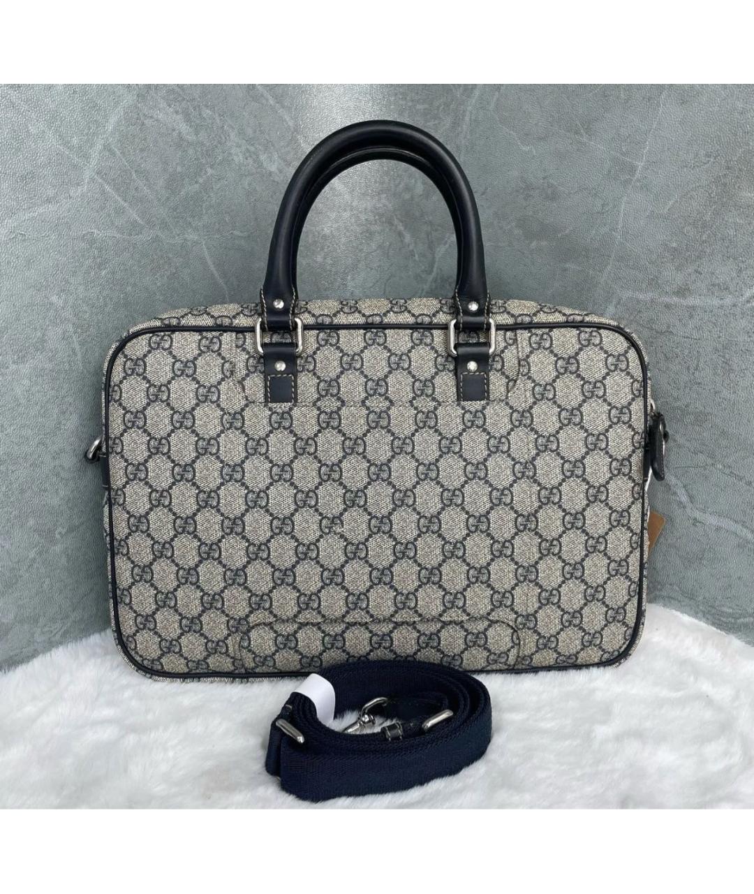 GUCCI Бежевый портфель, фото 2