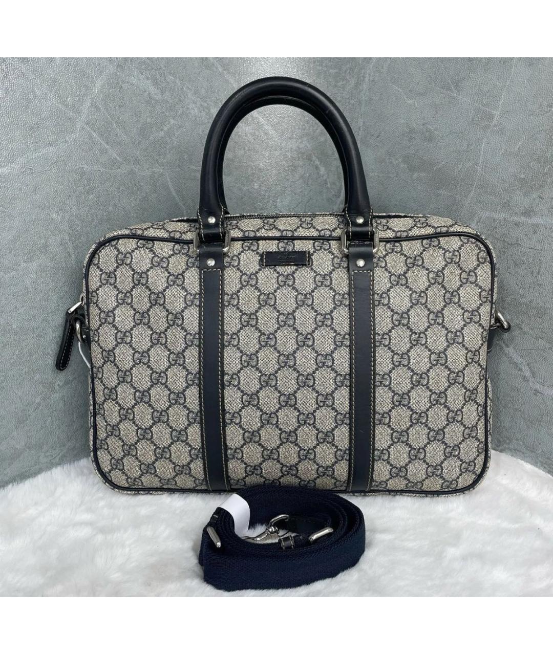 GUCCI Бежевый портфель, фото 9