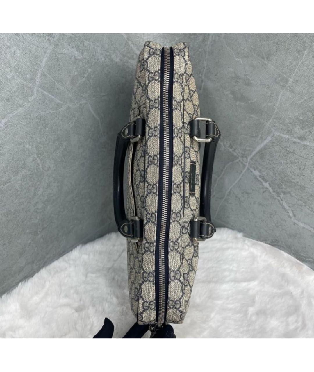 GUCCI Бежевый портфель, фото 5