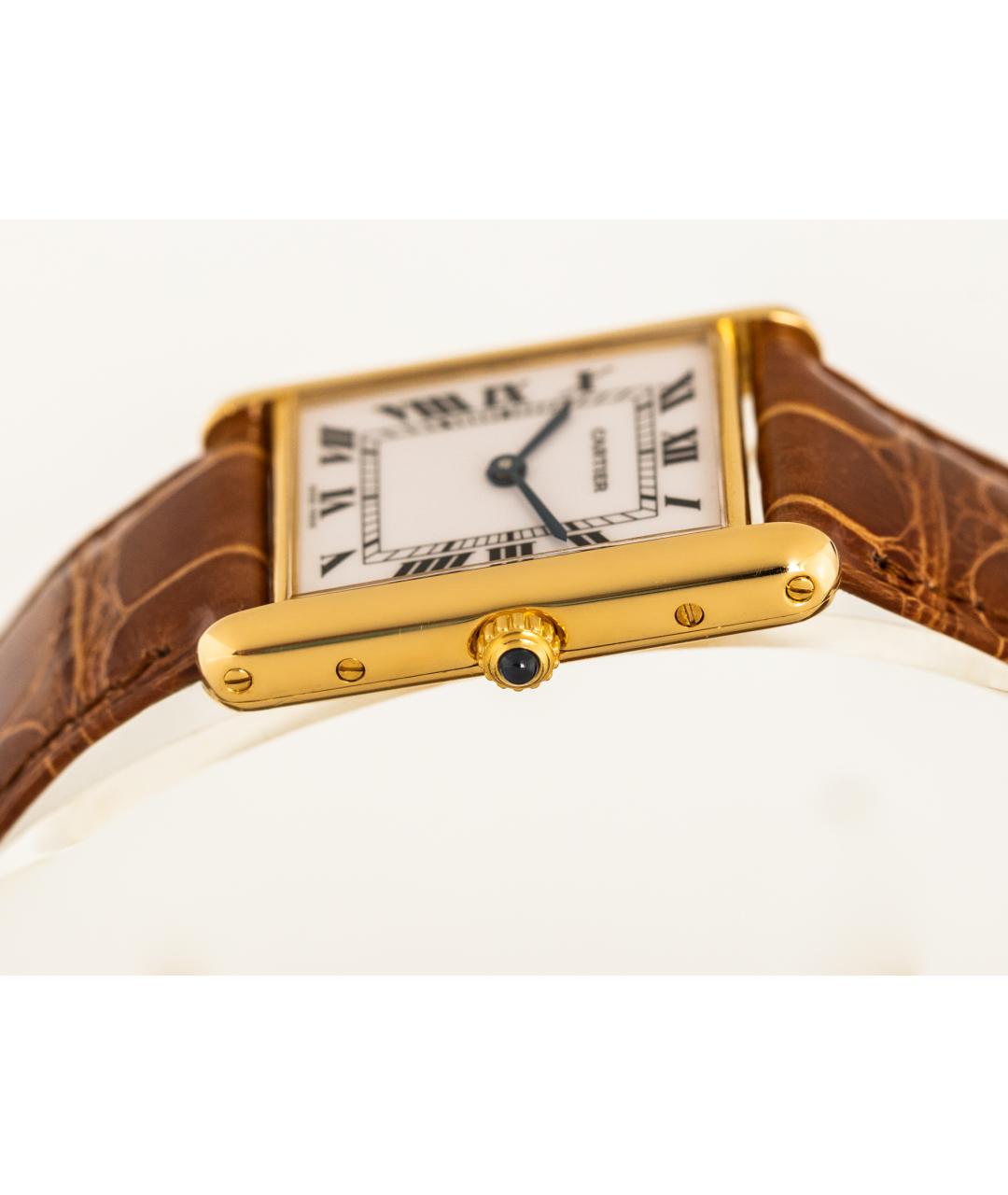 CARTIER Золотые часы из желтого золота, фото 2