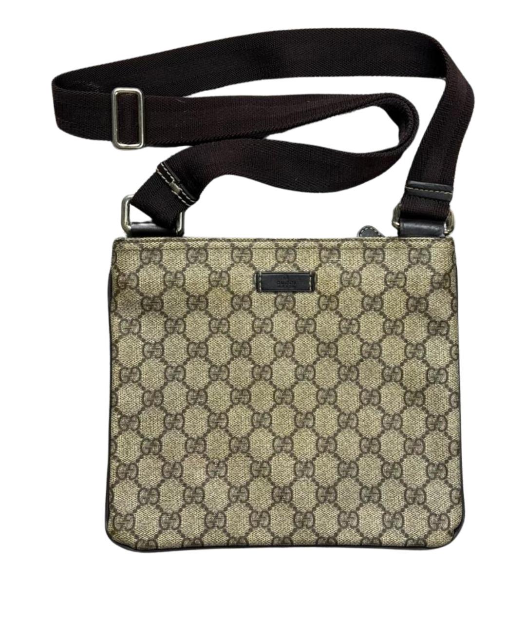 GUCCI Бежевая сумка на плечо, фото 1