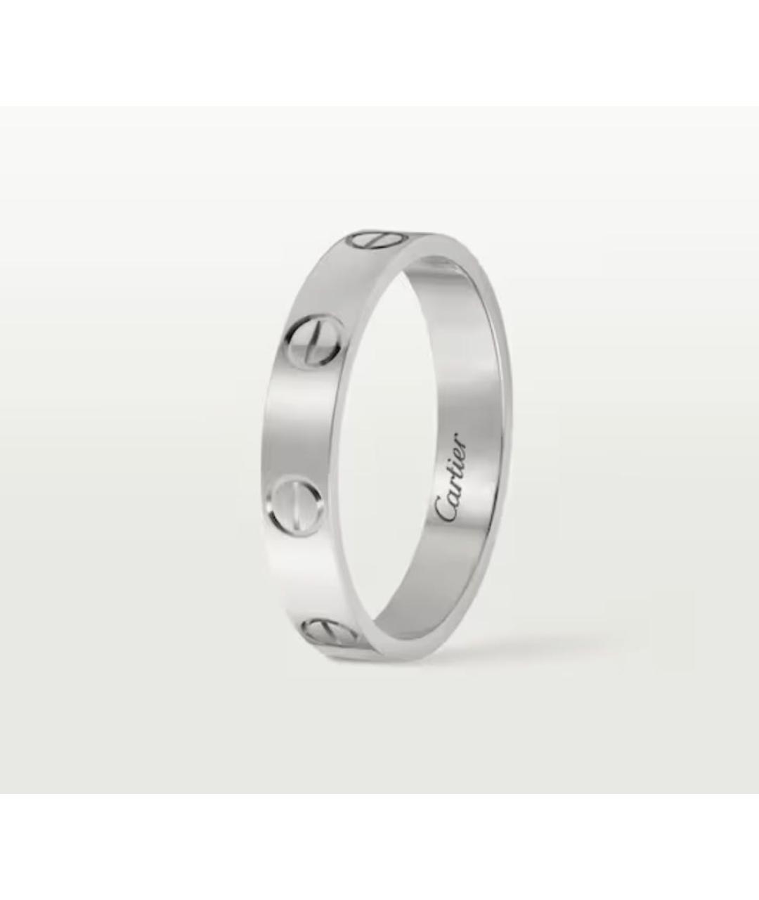 CARTIER Серебряное кольцо из белого золота, фото 2
