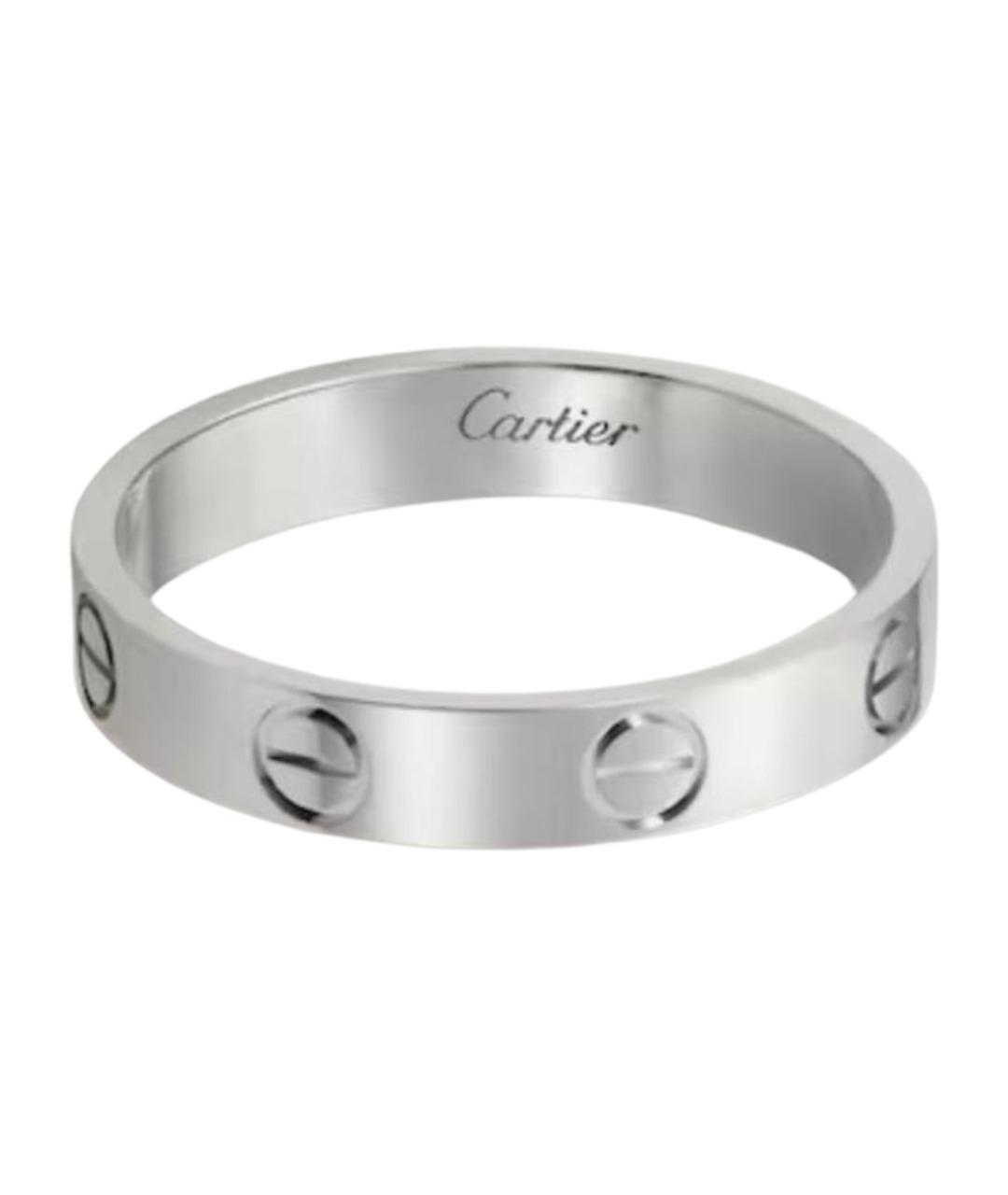 CARTIER Серебряное кольцо из белого золота, фото 1