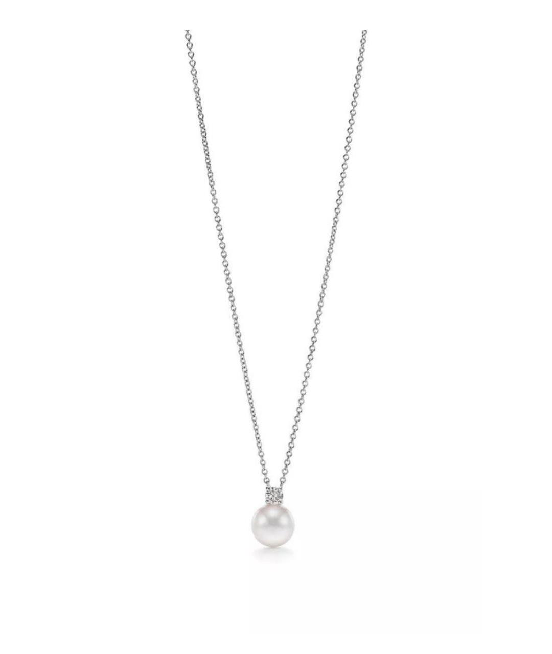 TIFFANY&CO Белое колье из белого золота, фото 3