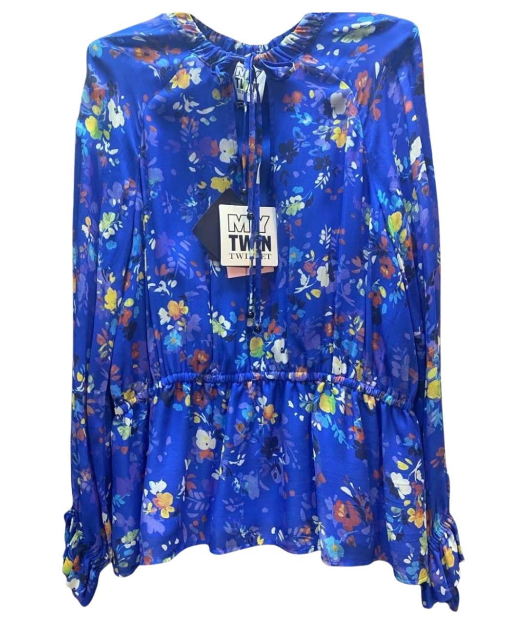 TWIN-SET Синяя блузы, фото 1