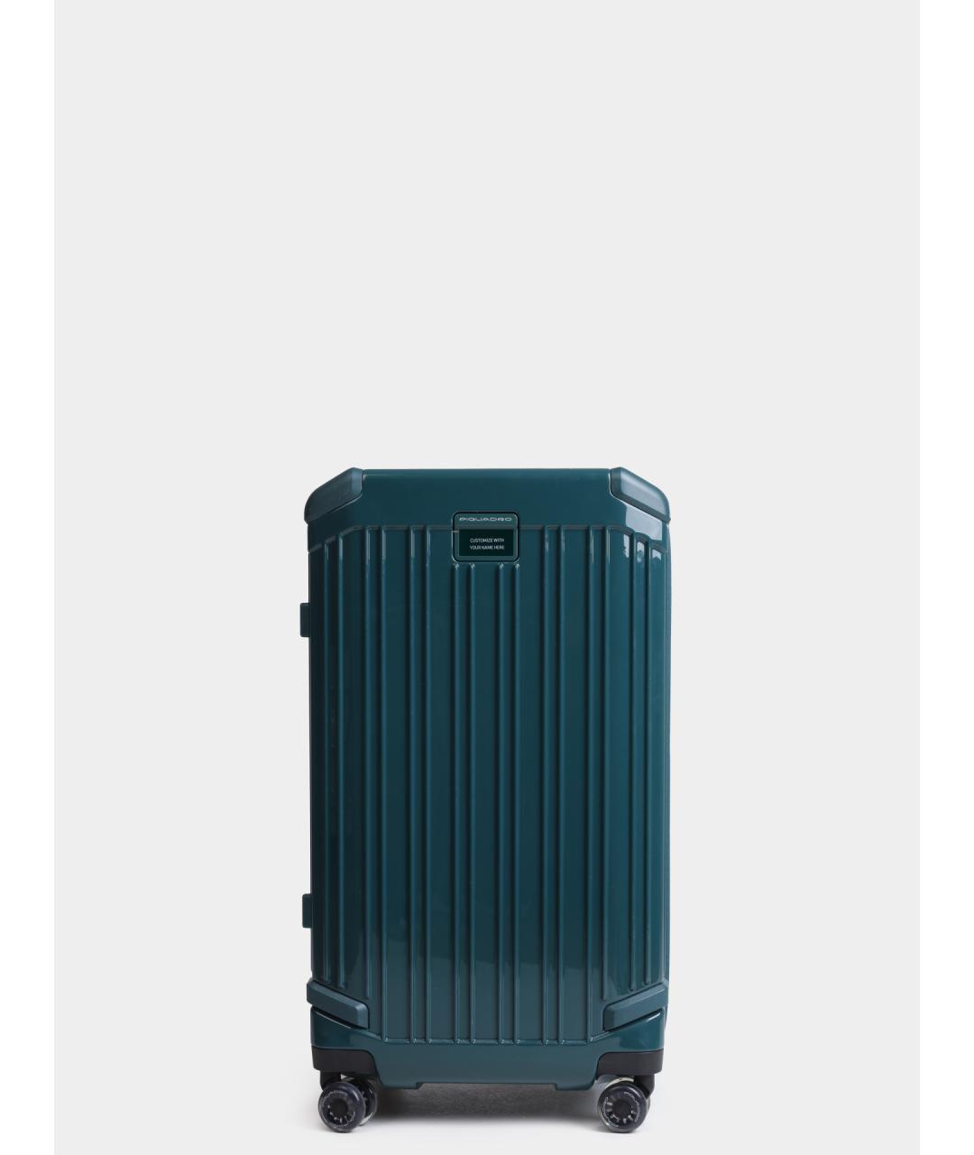 PIQUADRO Зеленый чемодан, фото 7