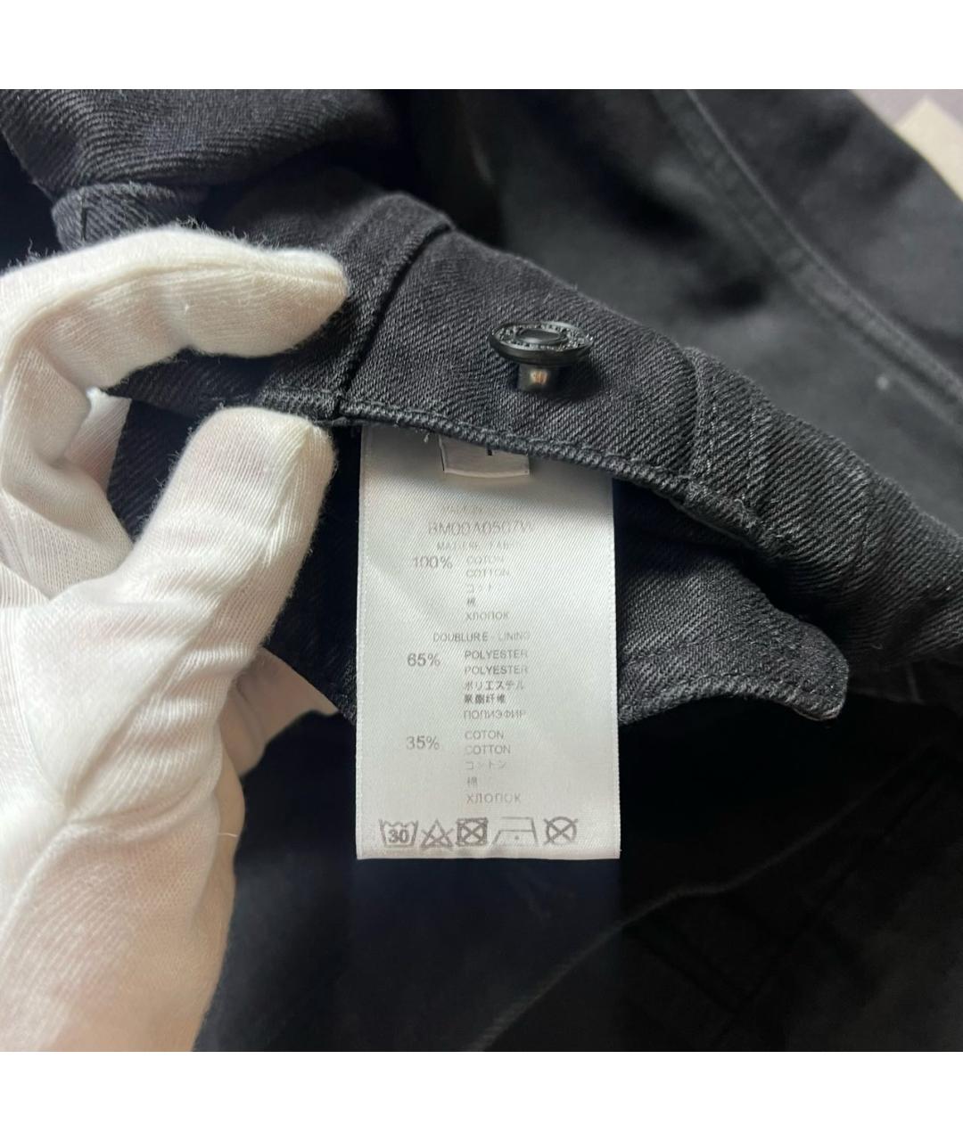 GIVENCHY Черная деним куртка, фото 7