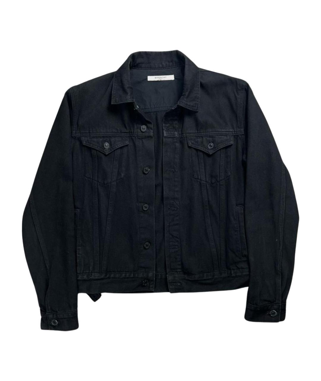 GIVENCHY Черная деним куртка, фото 1