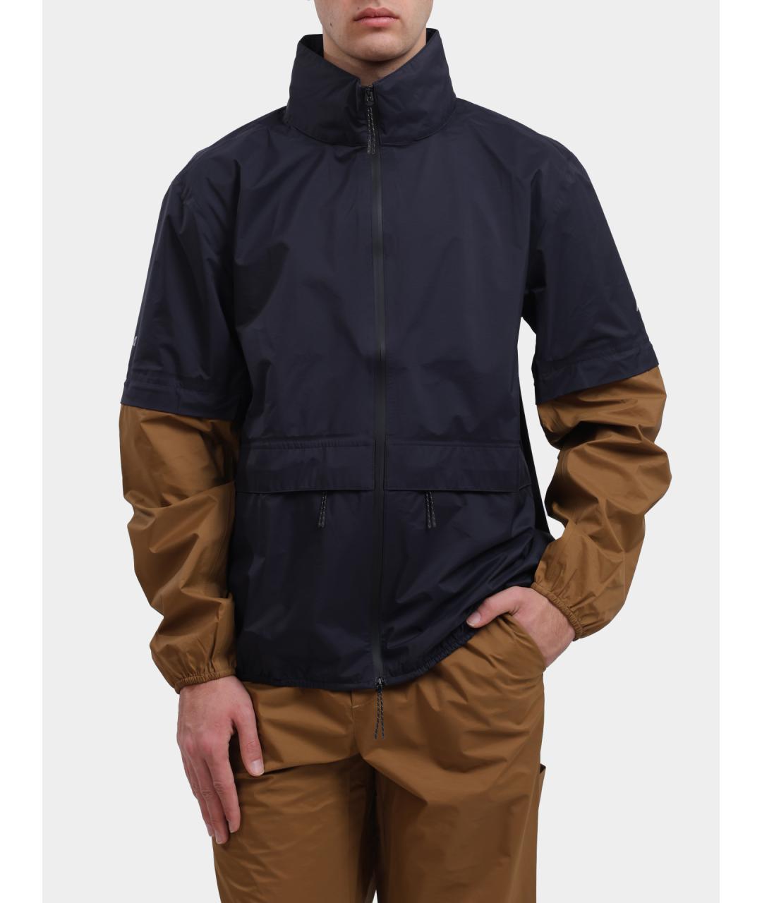 AUTRY Темно-синяя полиамидовая куртка, фото 2