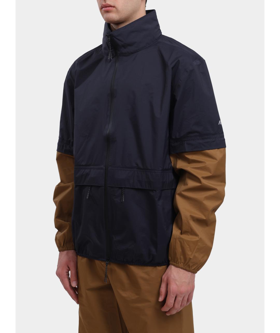 AUTRY Темно-синяя полиамидовая куртка, фото 4