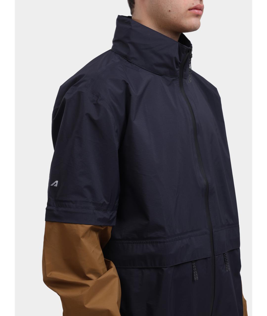 AUTRY Темно-синяя полиамидовая куртка, фото 6