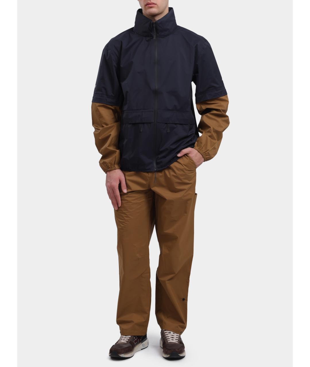 AUTRY Темно-синяя полиамидовая куртка, фото 3