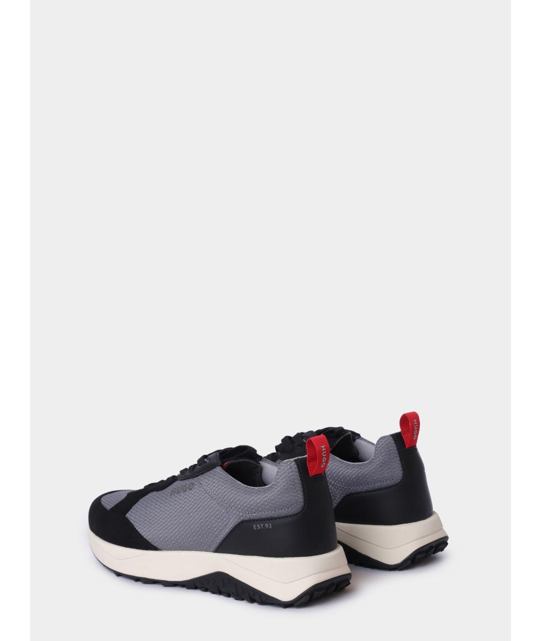 HUGO Серые низкие кроссовки / кеды, фото 6