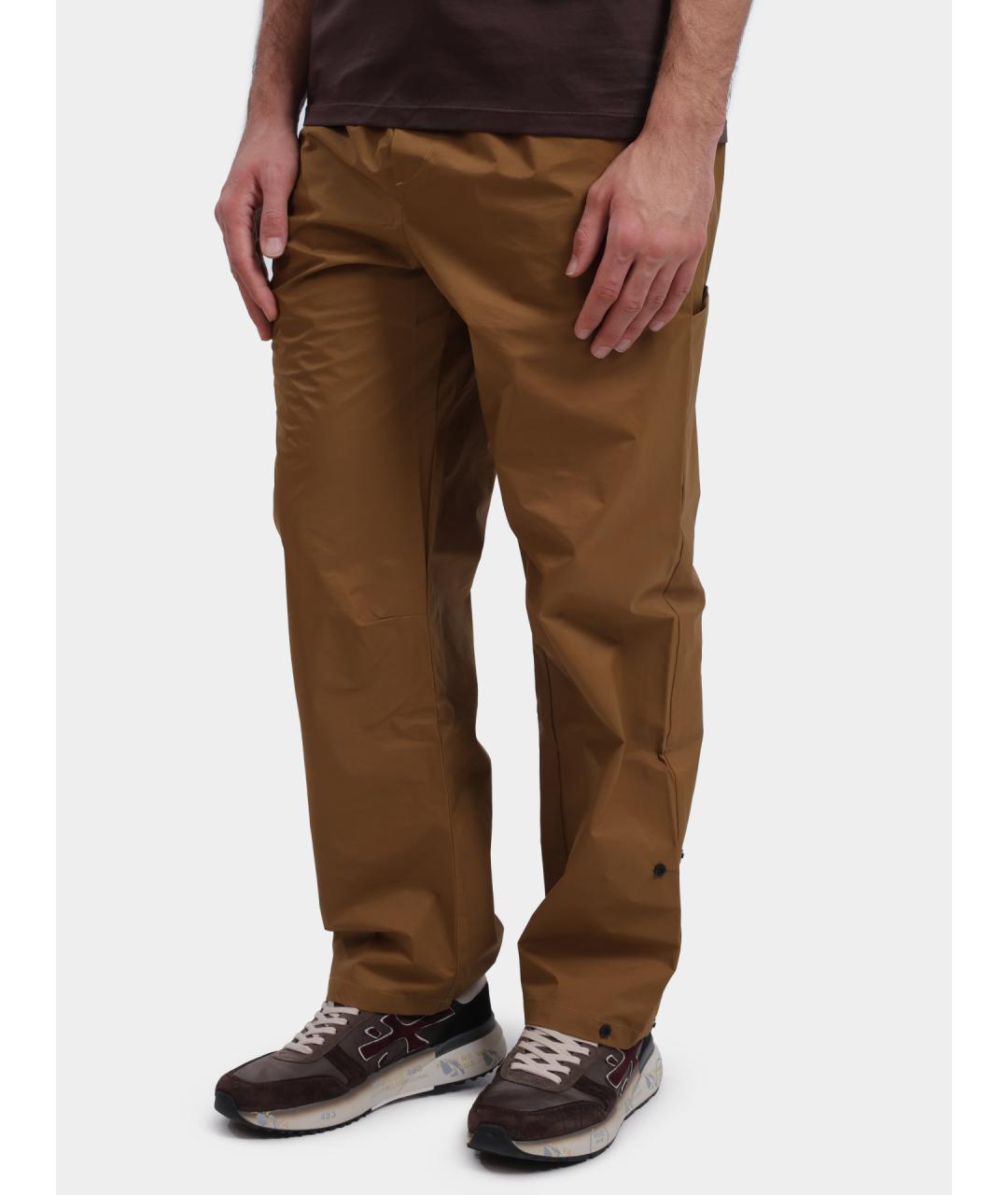 AUTRY Коричневые повседневные брюки, фото 3