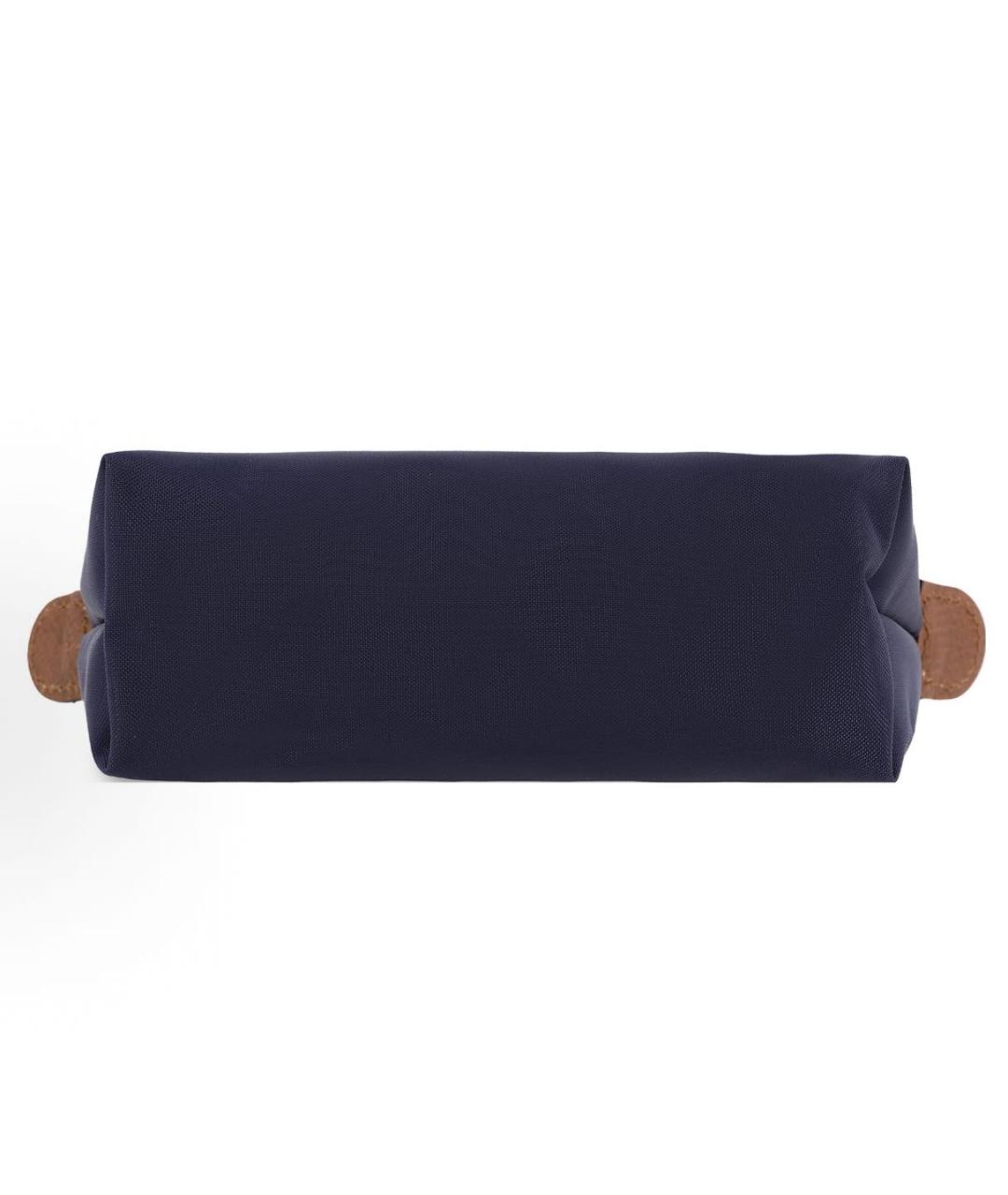 LONGCHAMP Темно-синяя сумка с короткими ручками, фото 4