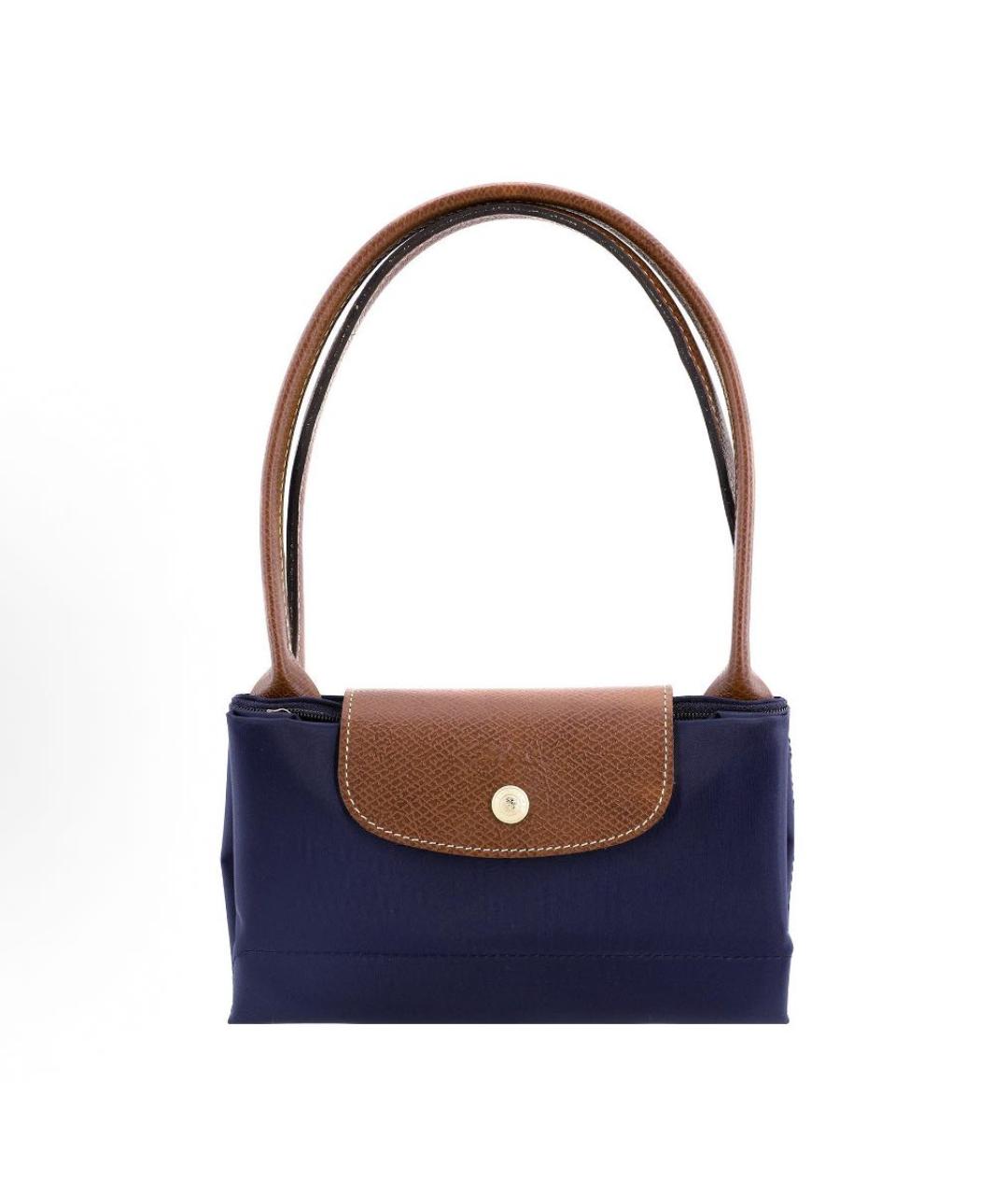 LONGCHAMP Темно-синяя сумка тоут, фото 2