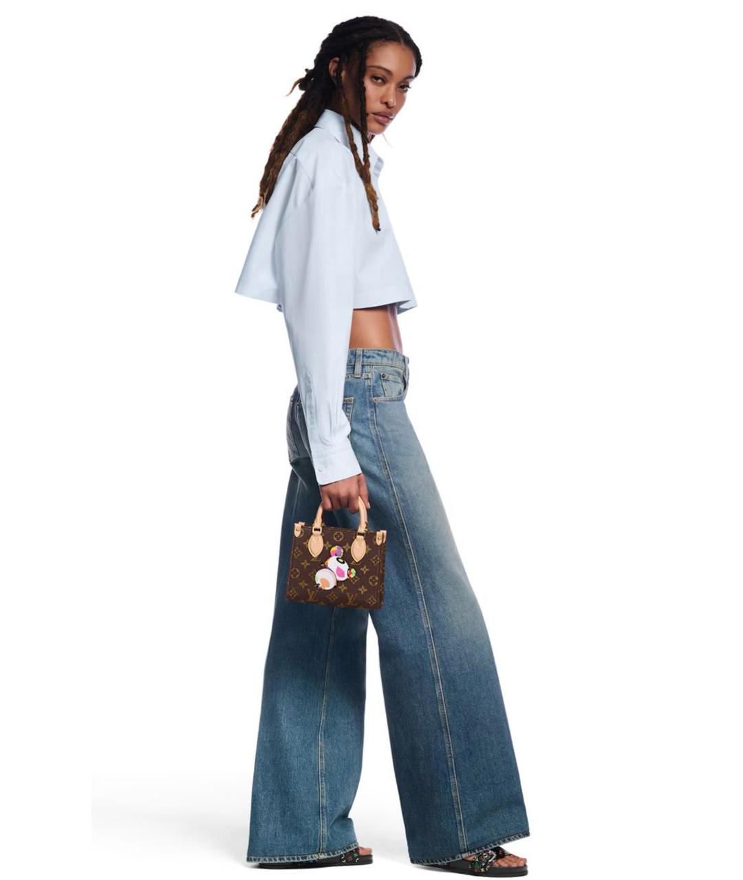 LOUIS VUITTON Мульти кожаные шлепанцы, фото 4