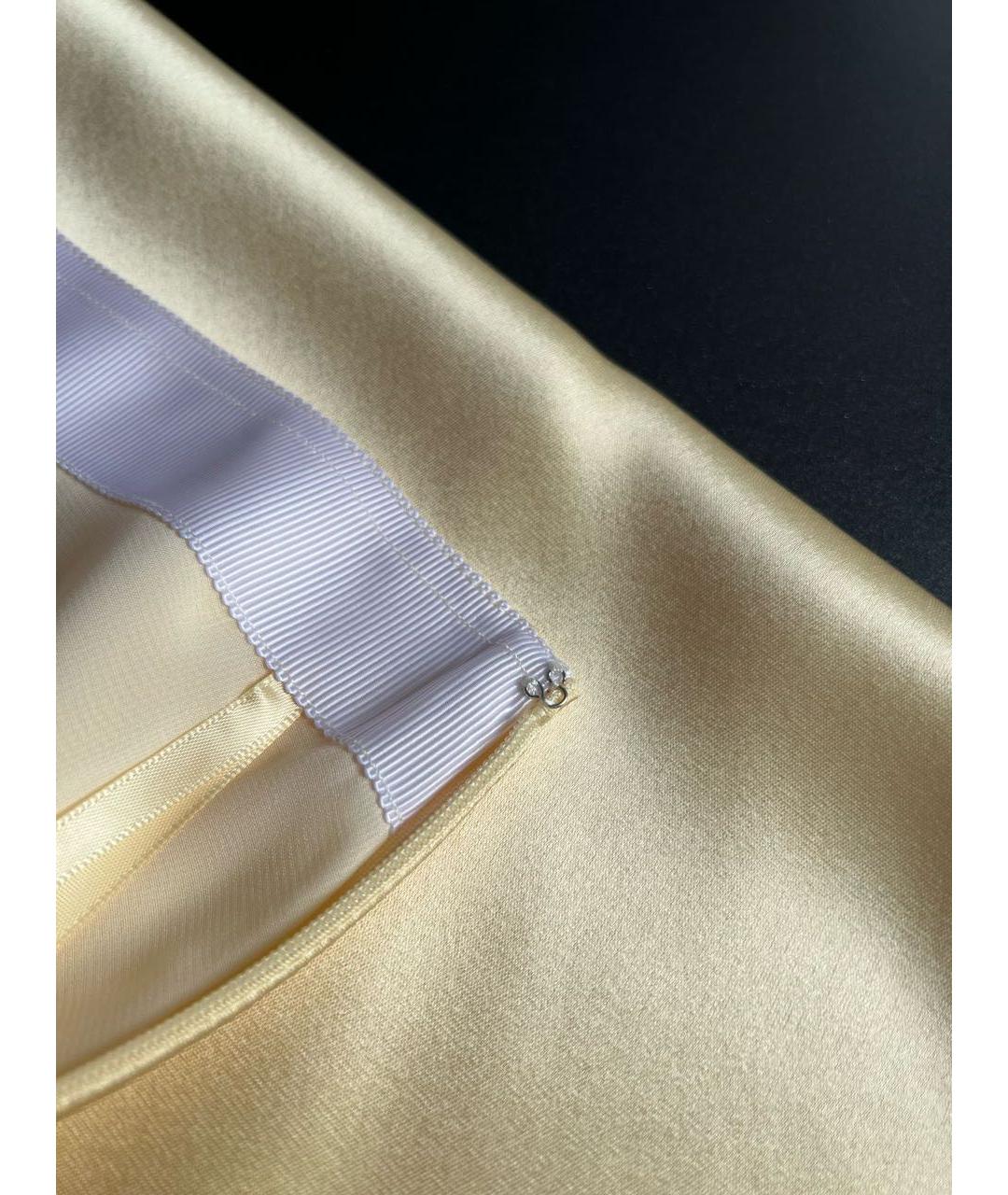 LORO PIANA Бежевая юбка макси, фото 7