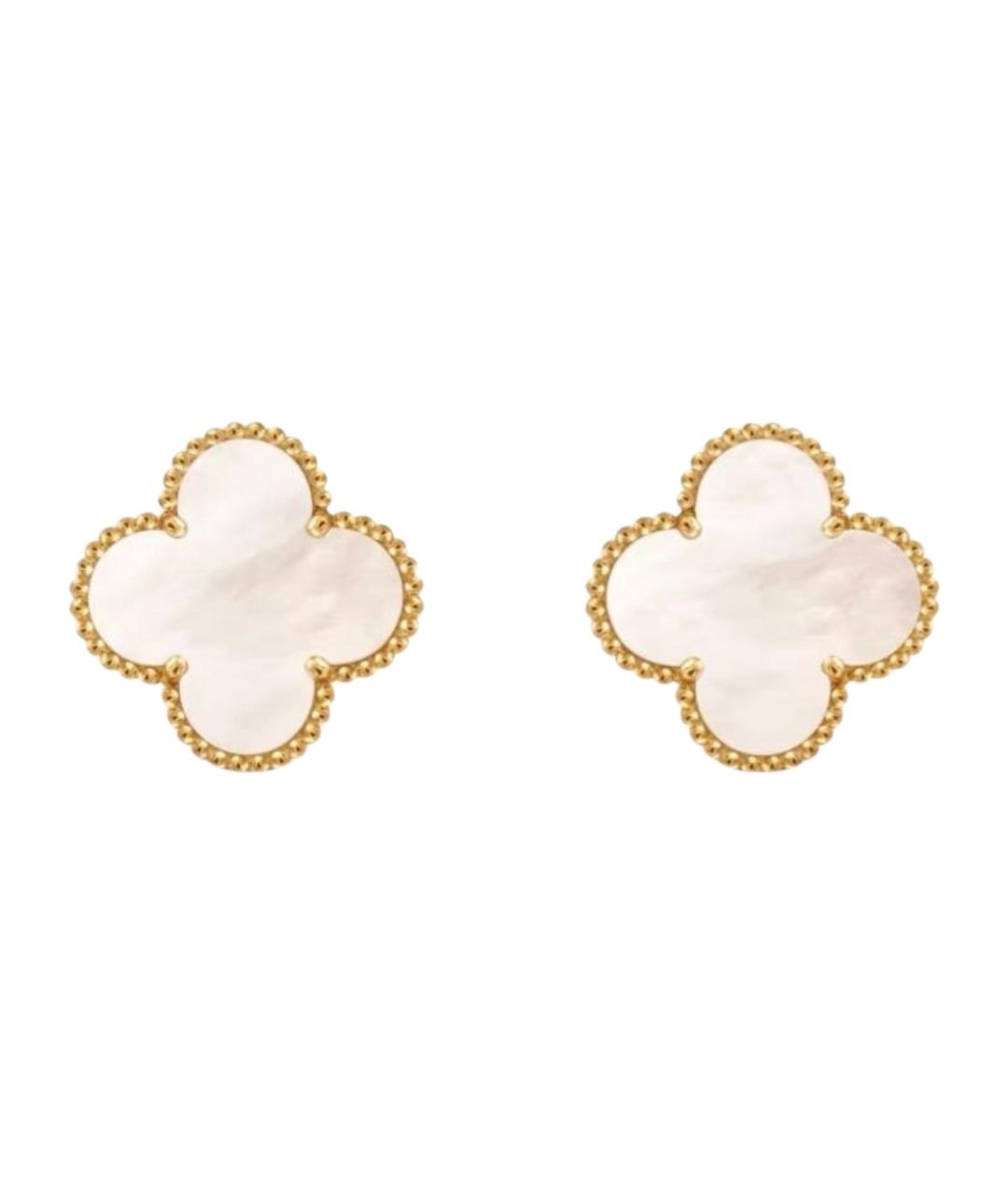 VAN CLEEF & ARPELS Золотые серьги из желтого золота, фото 1