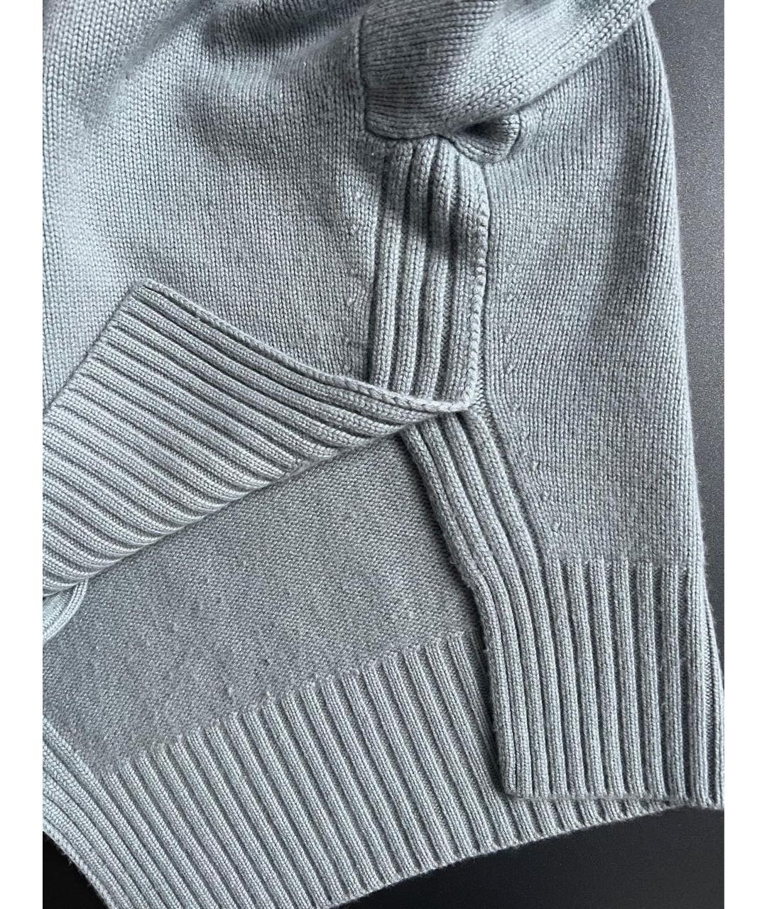 LORO PIANA Голубой кашемировый джемпер / свитер, фото 5