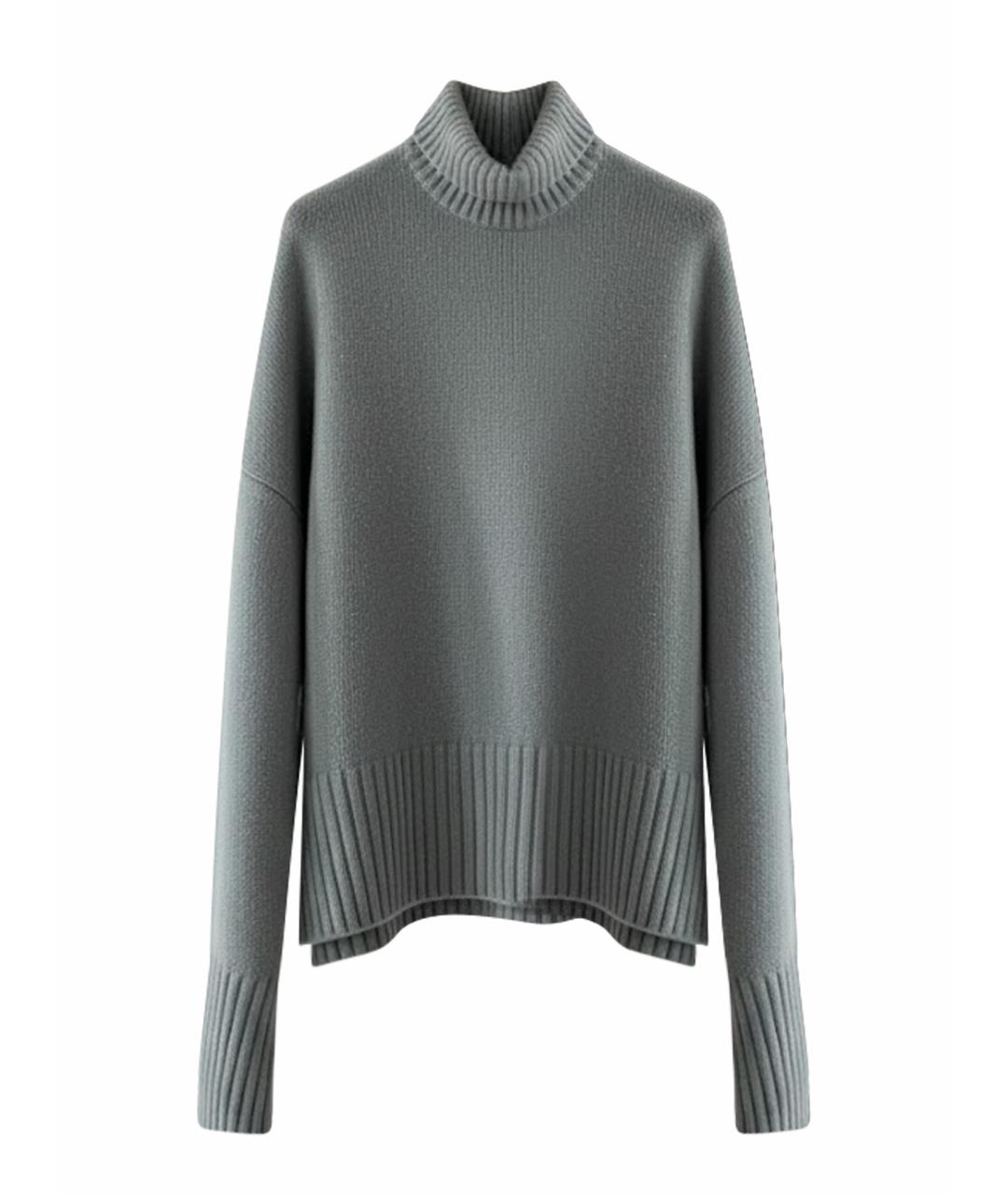 LORO PIANA Голубой кашемировый джемпер / свитер, фото 1