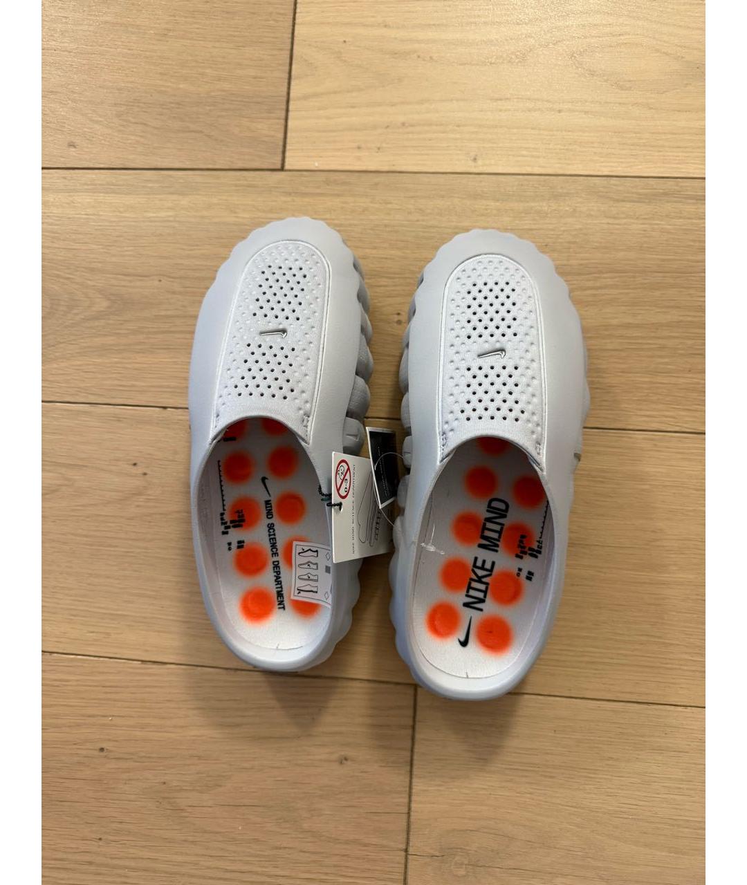 NIKE Серые мюли, фото 3