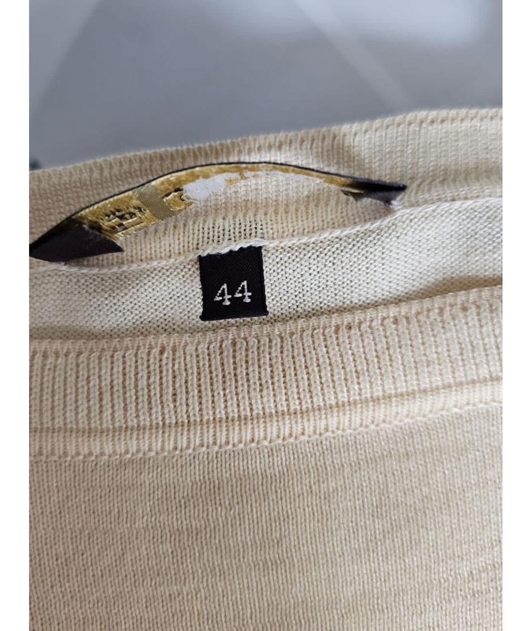 LORO PIANA Бежевый джемпер / свитер, фото 5