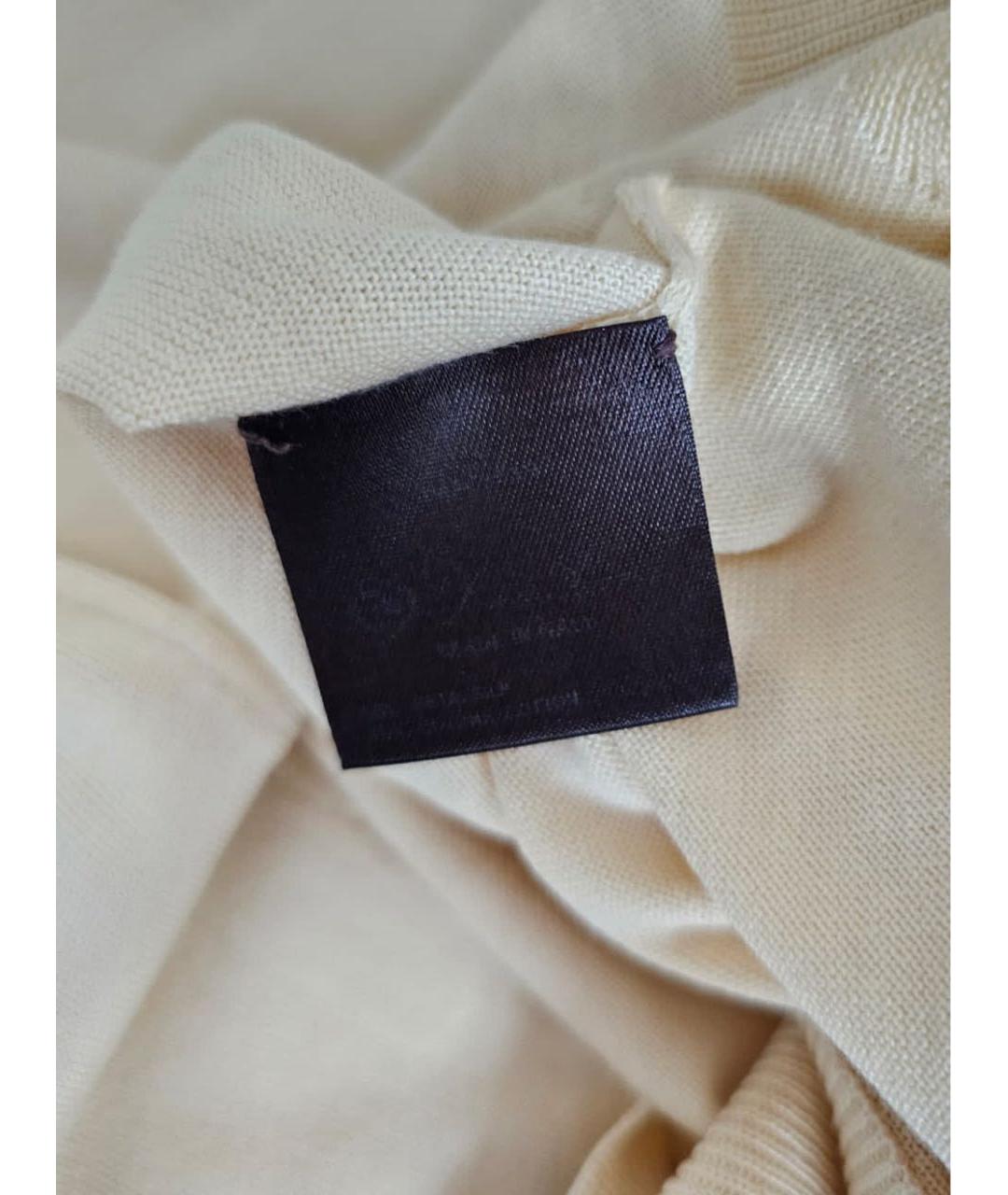 LORO PIANA Бежевый джемпер / свитер, фото 7