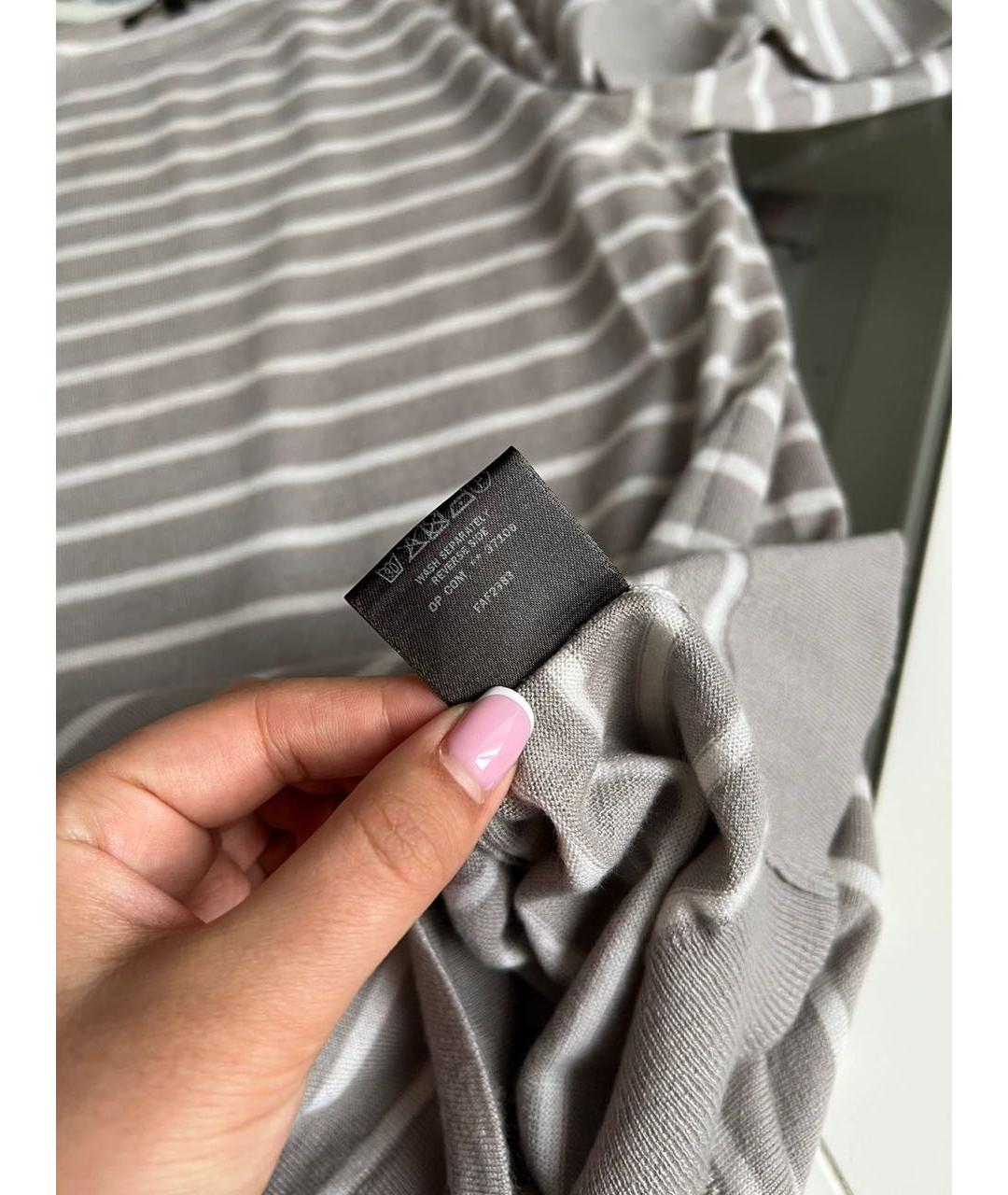 LORO PIANA Серый джемпер / свитер, фото 5