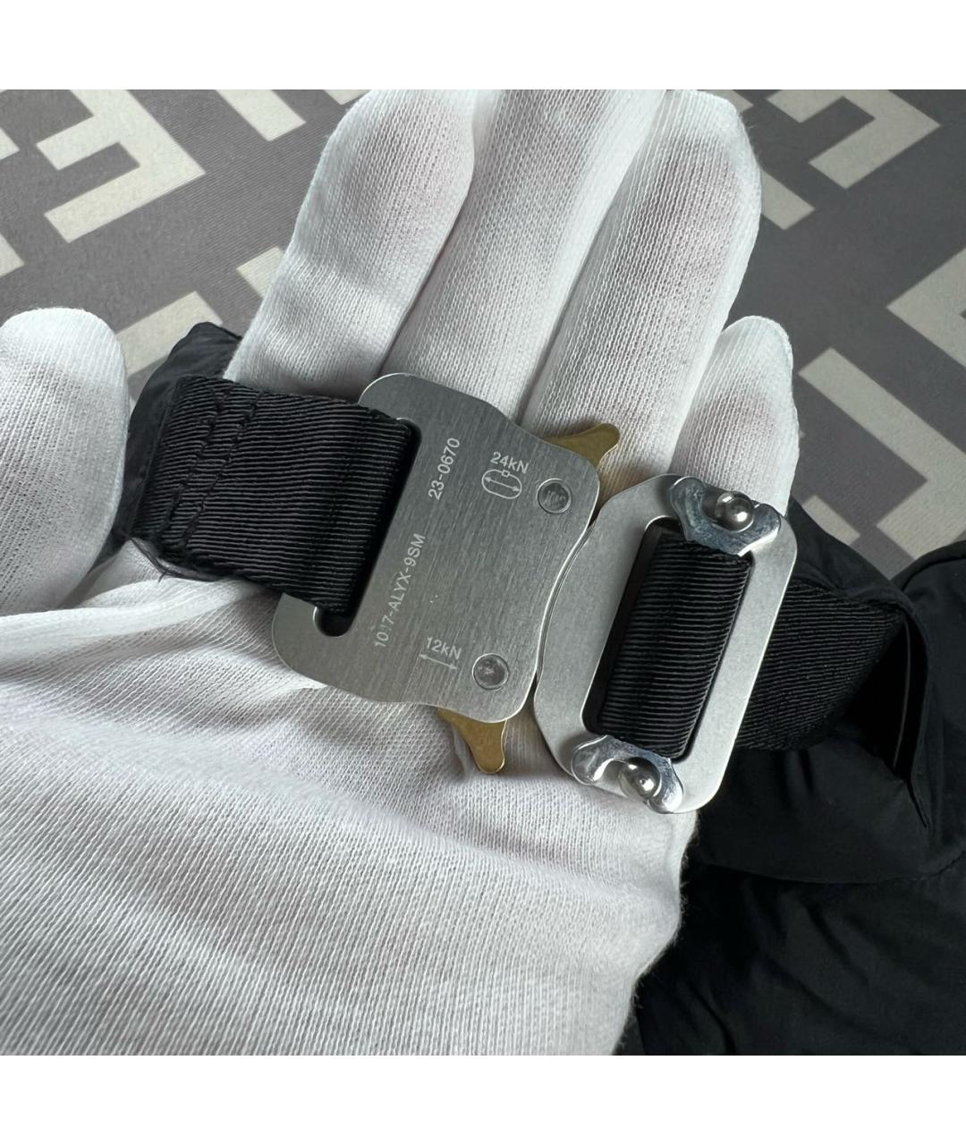 1017 ALYX 9SM Черный полиамидовый пуховик, фото 2